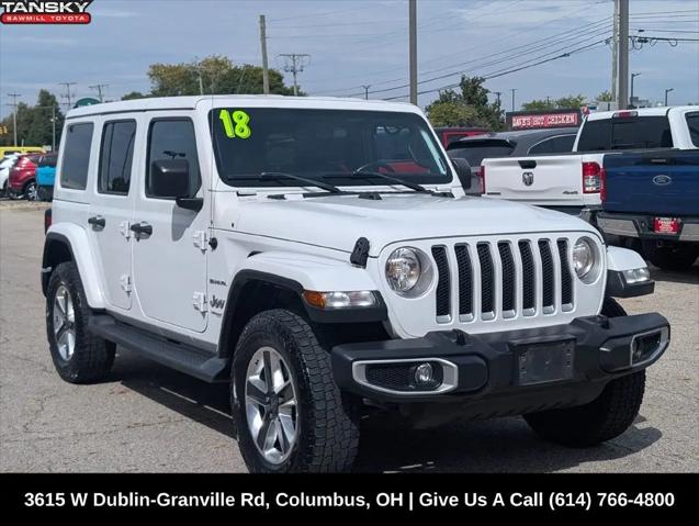2018 Jeep Wrangler Unlimited Sahara 4x4 for sale in Dublin, OH
