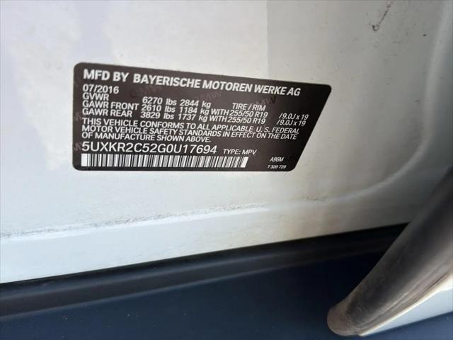 2016 BMW X5 sDrive35i