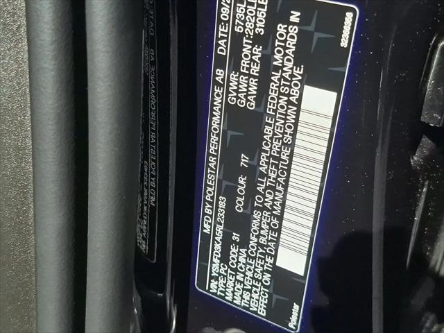 2024 Polestar 2 Standard