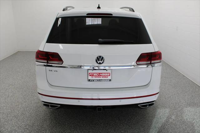 2021 Volkswagen Atlas SE with Technology R-Line