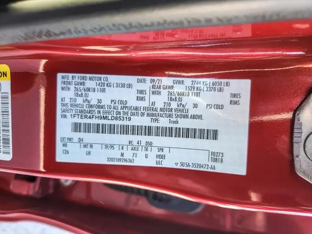 2021 Ford Ranger XL