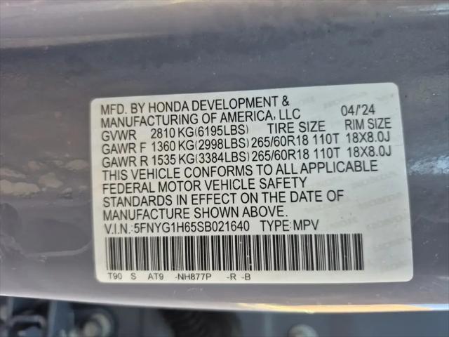 2025 Honda Pilot TrailSport
