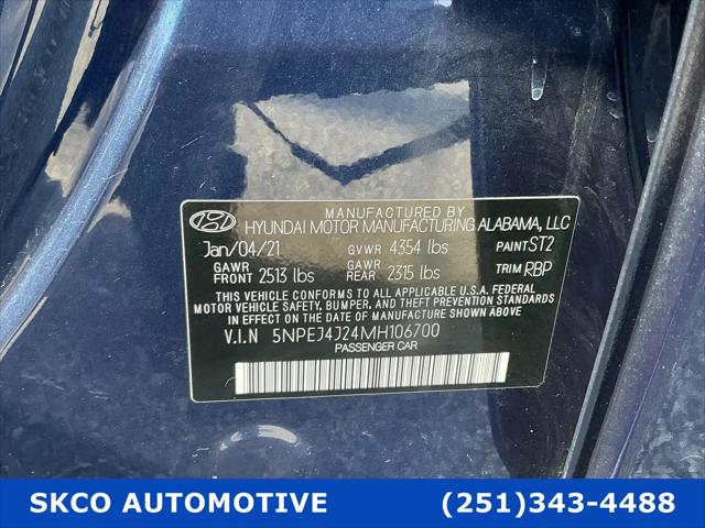 2021 Hyundai Sonata SEL Plus