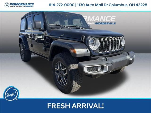 2025 Jeep Wrangler 4-Door Sahara 4x4 for sale in Columbus, OH