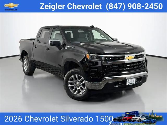 2026 Chevrolet Silverado 1500 4WD Crew Cab Short Bed LT with 2FL for sale in Schaumburg, IL