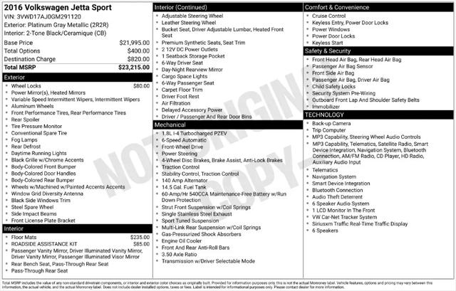 2016 Volkswagen Jetta 1.8T Sport for sale in Berlin, NJ