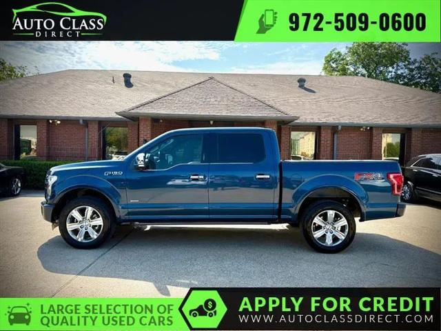 2017 Ford F-150 Platinum for sale in Plano, TX