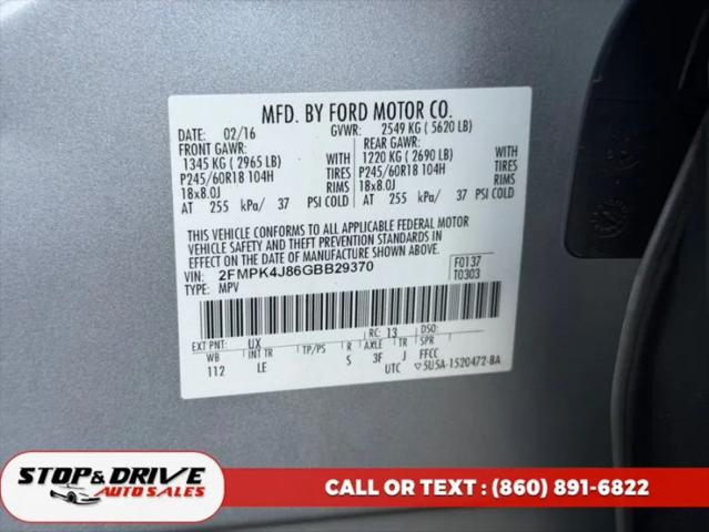 2016 Ford Edge SEL