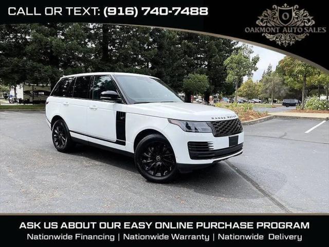 2019 Land Rover Range Rover 3.0L V6 Supercharged HSE for sale in Rancho Cordova, CA