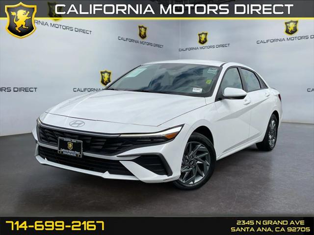 2025 Hyundai Elantra Hybrid Blue for sale in Santa Ana, CA