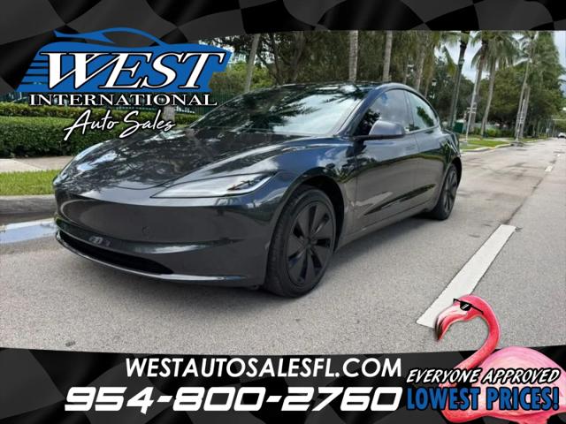 2025 Tesla Model 3 Long Range Rear-Wheel Drive for sale in Miramar, FL