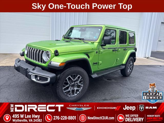 2026 Jeep Wrangler 4-Door Sahara 4x4 for sale in Wytheville, VA