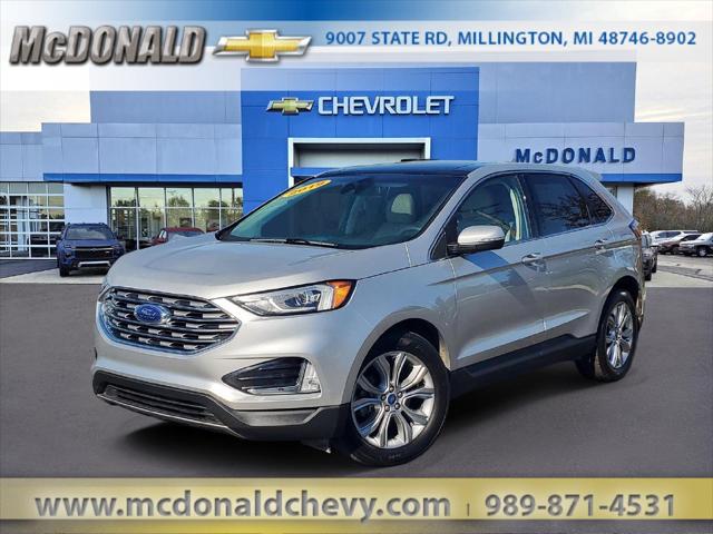 2019 Ford Edge Titanium for sale in Millington, MI