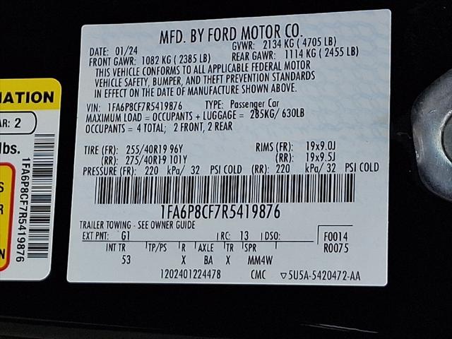 2024 Ford Mustang GT Premium Fastback