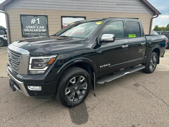2021 Nissan Titan Crew Cab Platinum Reserve 4x4 for sale in Clio, MI