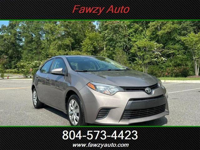 2016 Toyota Corolla LE for sale in Richmond, VA