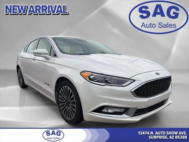 2017 Ford Fusion Hybrid Platinum for sale in Surprise, AZ