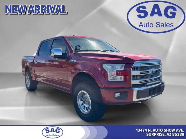 2015 Ford F-150 Platinum for sale in Surprise, AZ