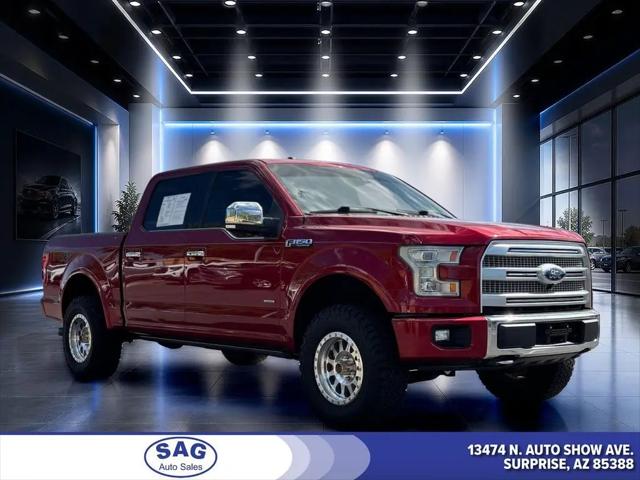 2015 Ford F-150 Platinum for sale in Surprise, AZ