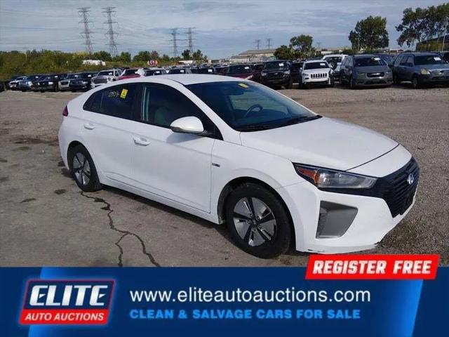 2017 Hyundai IONIQ Hybrid Blue for sale in Hollywood, FL