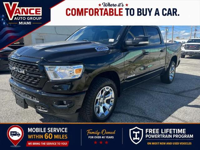 2022 Ram 1500 Big Horn Crew Cab 4x4 57 Box for sale in Miami, OK