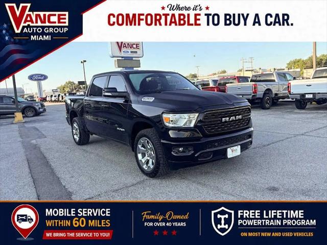 2022 Ram 1500 Big Horn Crew Cab 4x4 57 Box for sale in Miami, OK