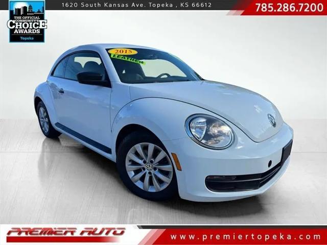 2015 Volkswagen Beetle 1.8T Fleet Edition for sale in Topeka, KS