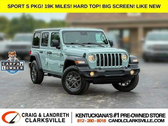 2024 Jeep Wrangler 4-Door Sport S 4x4 for sale in Clarksville, IN