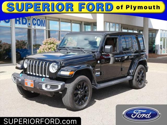 2022 Jeep Wrangler 4xe Unlimited Sahara 4x4 for sale in Plymouth, MN