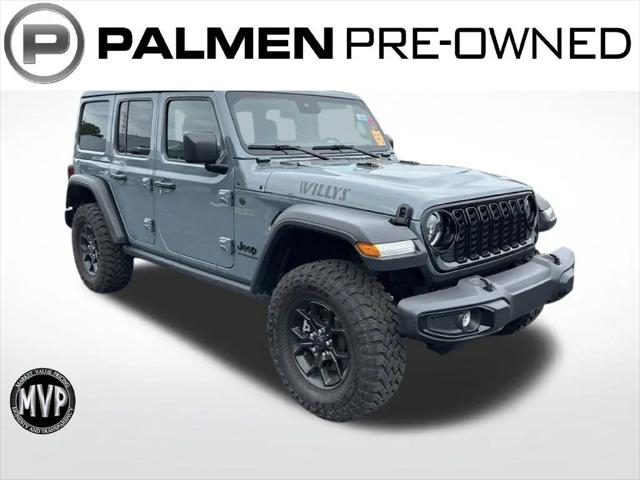 2025 Jeep Wrangler 4-Door Willys 4x4 for sale in Kenosha, WI