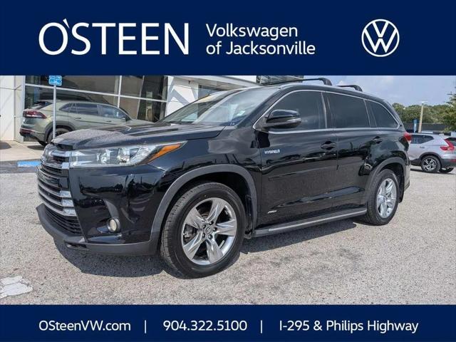 2017 Toyota Highlander Hybrid Limited for sale in Nashville, GA