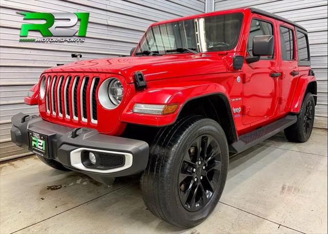 2021 Jeep Wrangler 4xe Unlimited Sahara 4x4 for sale near NW Canal Fulton, OH