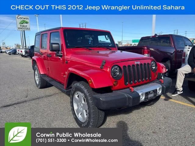 2012 Jeep Wrangler Unlimited Sahara for sale in Fargo, ND