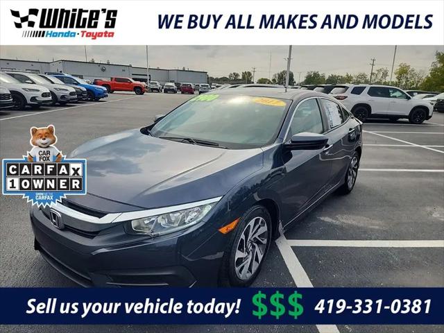 2017 Honda Civic EX for sale in Lima, OH
