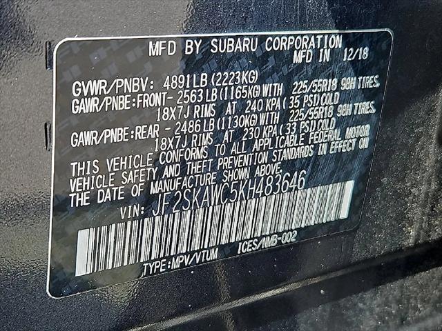 2019 Subaru Forester Touring