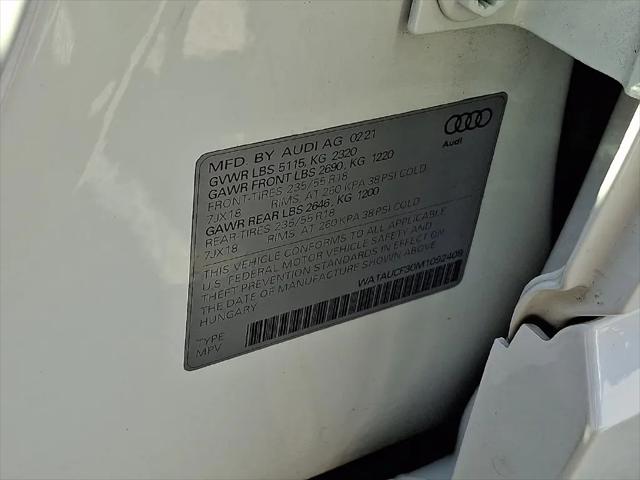 2021 Audi Q3 Premium 40 TFSI quattro Tiptronic