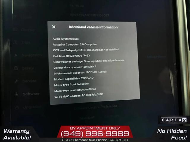 2016 Tesla Model S 90D