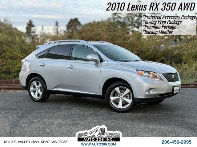 2010 Lexus RX 350 AWD for sale in Kent, WA