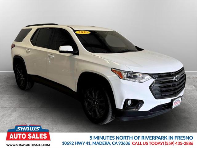 2018 Chevrolet Traverse RS for sale in Madera, CA