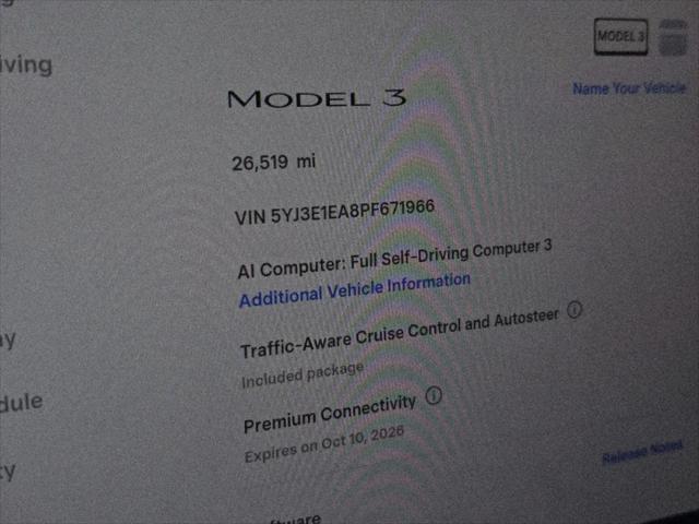 2023 Tesla Model 3 Rear-Wheel Drive