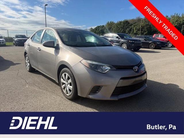 2015 Toyota Corolla LE 2015 Toyota Corolla LE