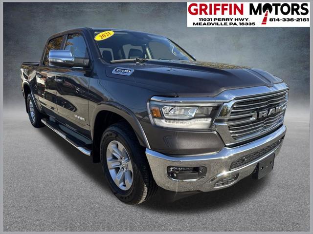 2021 RAM 1500 Laramie Crew Cab 4x4 57 Box 2021 RAM 1500 Laramie Crew Cab 4x4 57 Box