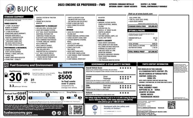 2023 Buick Encore GX Preferred FWD