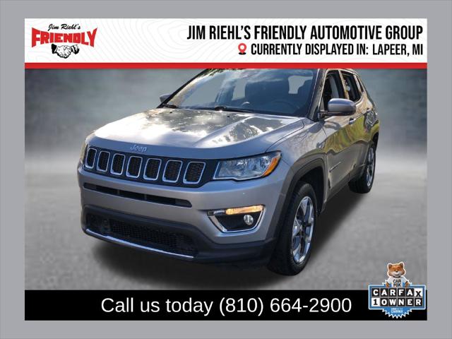 2021 Jeep Compass Limited 4x4 for sale in Lapeer, MI