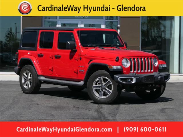 2019 Jeep Wrangler Unlimited Sahara 4x4 for sale in Glendora, CA