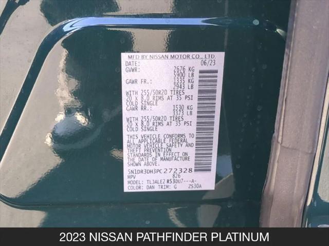 2023 Nissan Pathfinder Platinum FWD