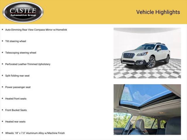 2015 Subaru Outback 3.6R Limited