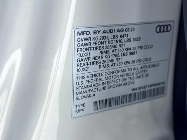 2023 Audi Q8 Premium Plus 55 TFSI quattro Tiptronic
