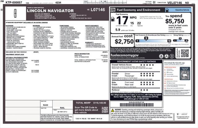 2027 Lincoln Navigator Reserve for sale in Annapolis, MD