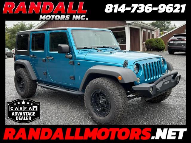 2016 Jeep Wrangler Unlimited Sport for sale in Portage, PA